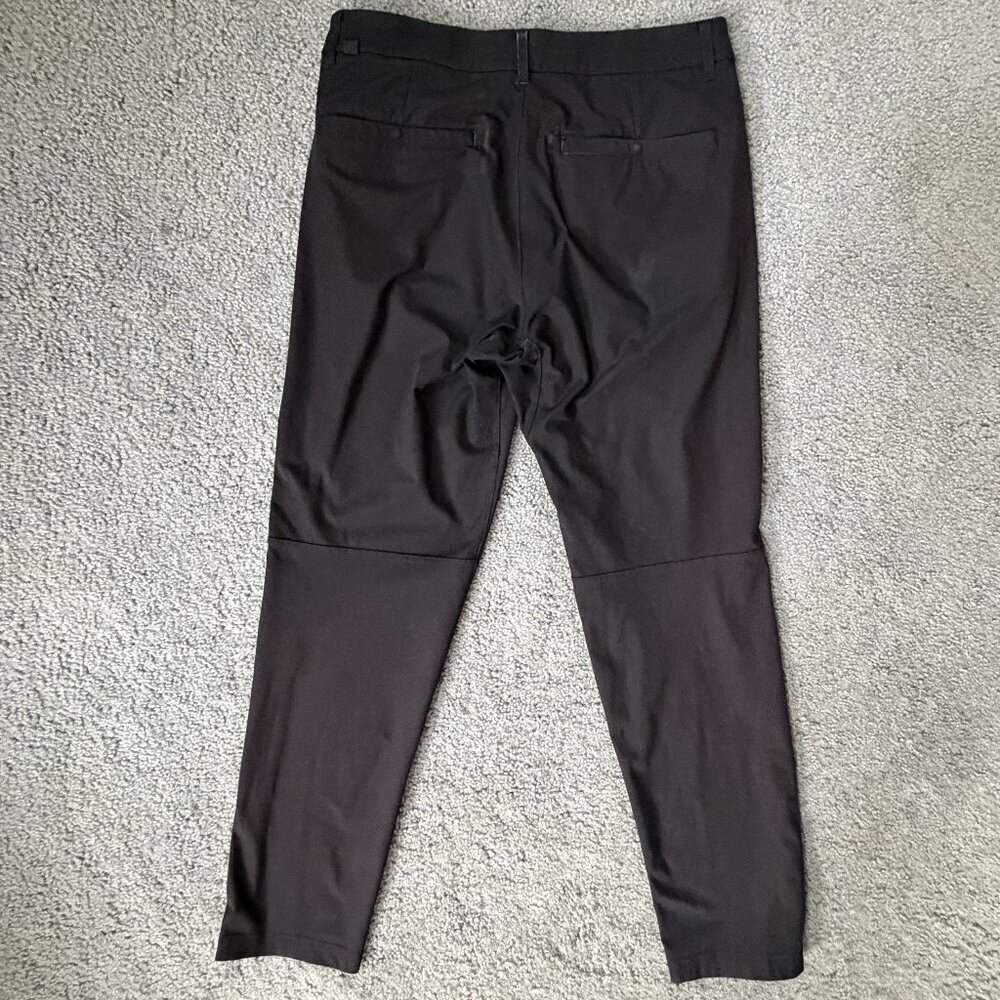 Lululemon Commission Pant Slim in Men's Size 30 - Black Warpstreme Fabric - VGUC - Picture 6 of 10